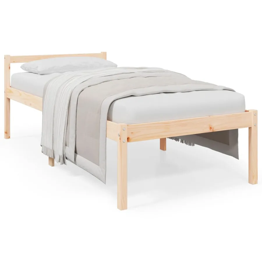 Lit pour personne âgée sans matelas 75x190 cm - 2