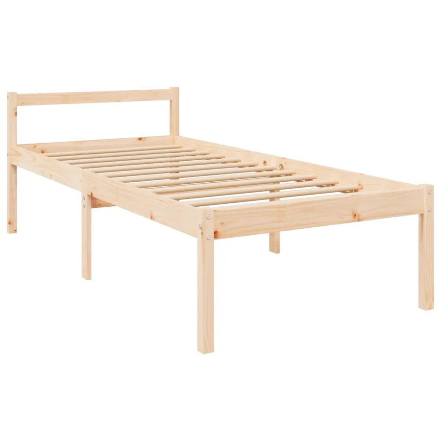 Lit pour personne âgée sans matelas 75x190 cm - 3
