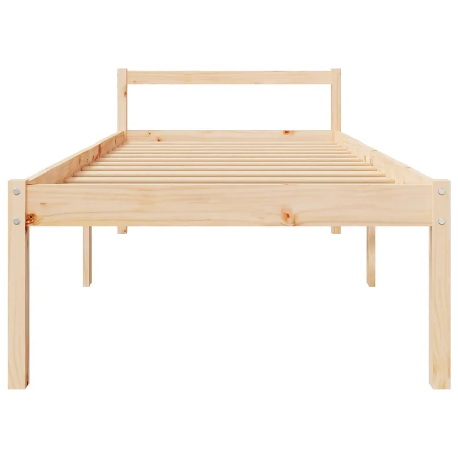 Lit pour personne âgée sans matelas 75x190 cm - 4