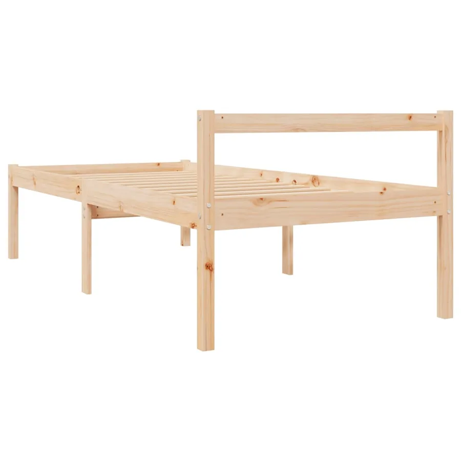 Lit pour personne âgée sans matelas 75x190 cm - 5