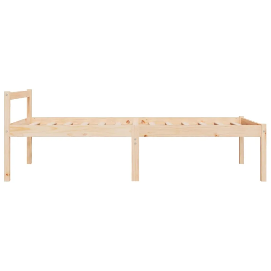 Lit pour personne âgée sans matelas 75x190 cm - 6