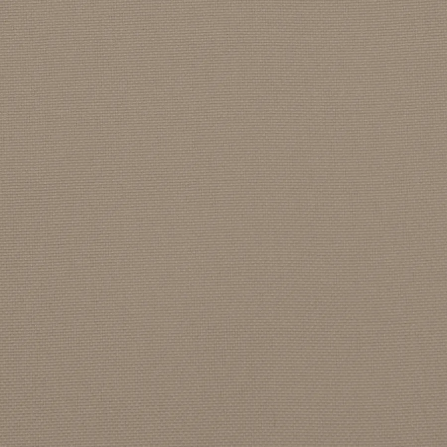 Coussins de chaise à dossier haut lot de 2 taupe tissu oxford - 9