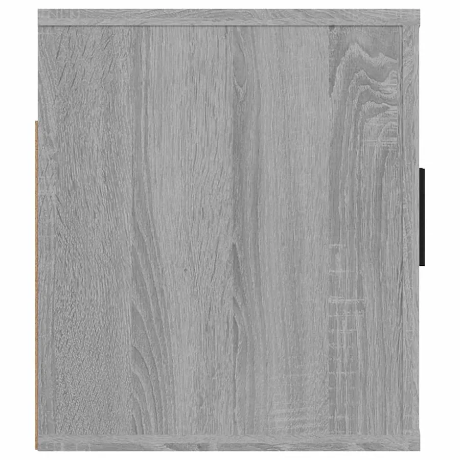 Meuble TV mural Sonoma gris 80x34,5x40 cm - 6
