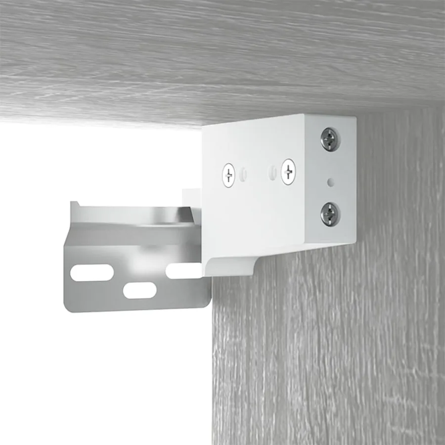 Meuble TV mural Sonoma gris 80x34,5x40 cm - 7