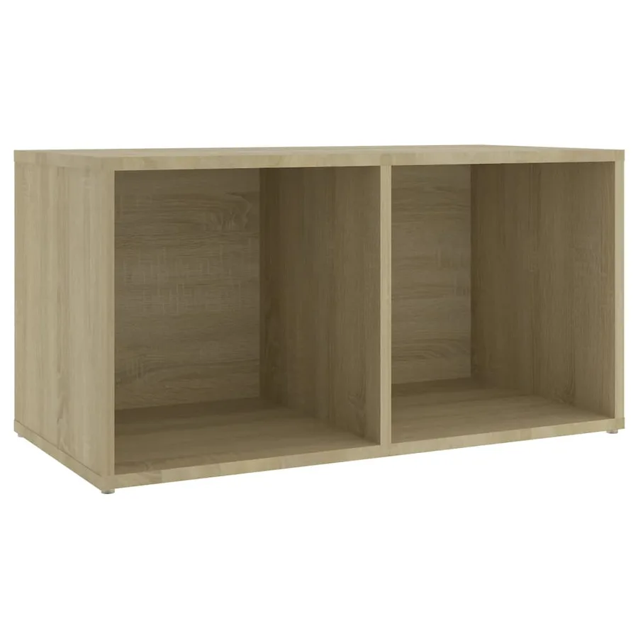 Meuble TV chêne sonoma 72x35x36,5 cm bois d’ingénierie - 2