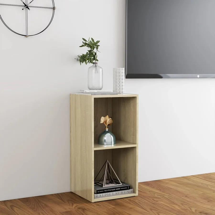 Meuble TV chêne sonoma 72x35x36,5 cm bois d’ingénierie - 3