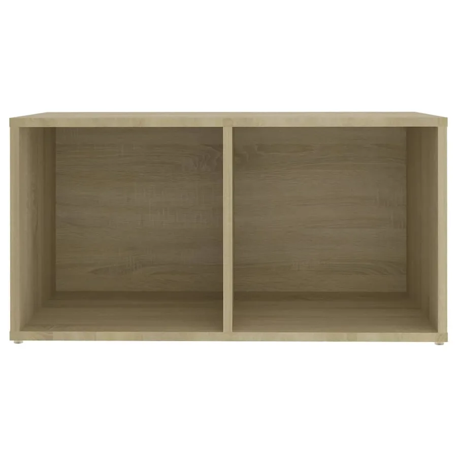 Meuble TV chêne sonoma 72x35x36,5 cm bois d’ingénierie - 4