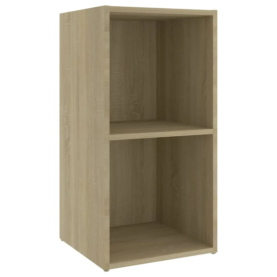 Meuble TV chêne sonoma 72x35x36,5 cm bois d’ingénierie - 5