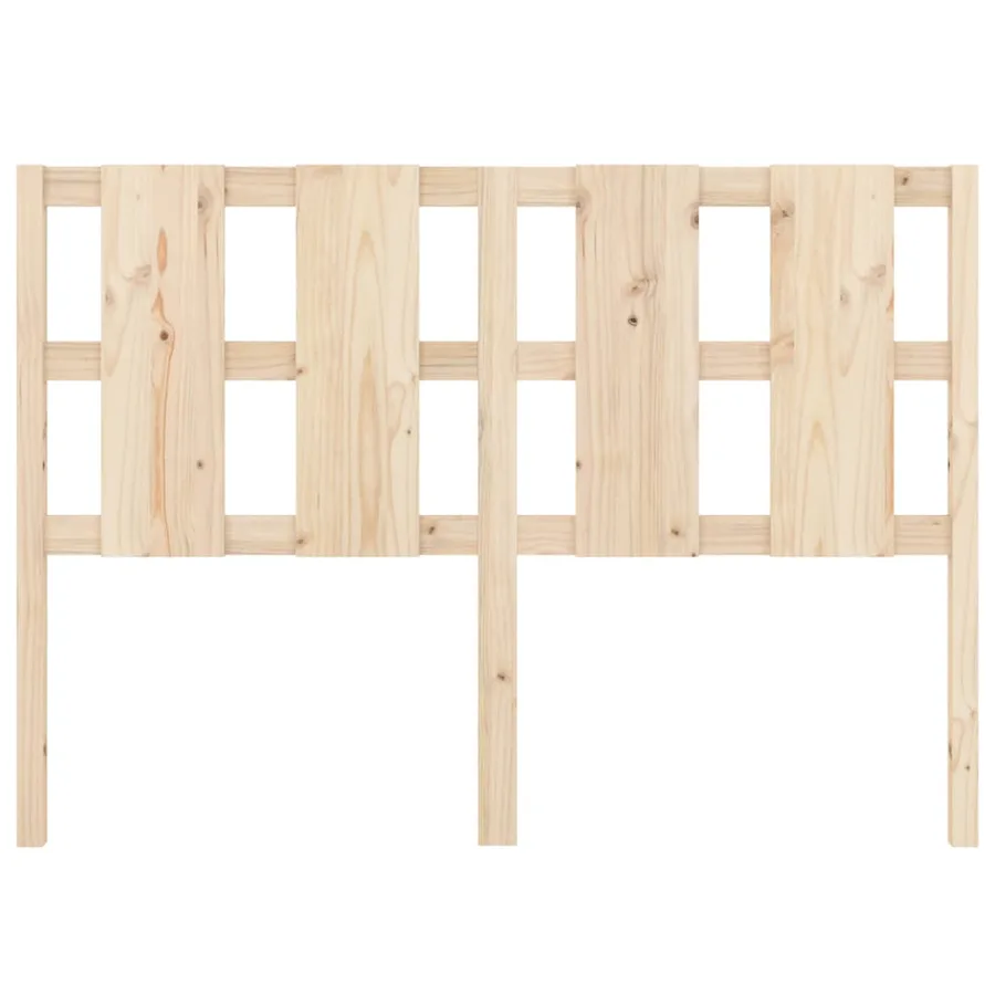 Tête de lit 140,5x4x100 cm Bois massif de pin - 4