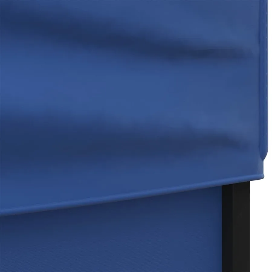 Tente de réception pliable avec parois Bleu 2x2 m - 6