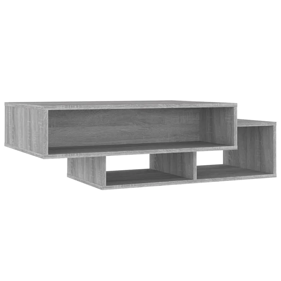 Table basse Sonoma gris 105x55x32 cm Bois d'ingénierie - 2