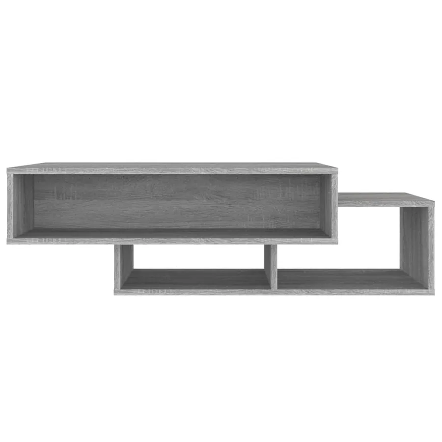 Table basse Sonoma gris 105x55x32 cm Bois d'ingénierie - 4