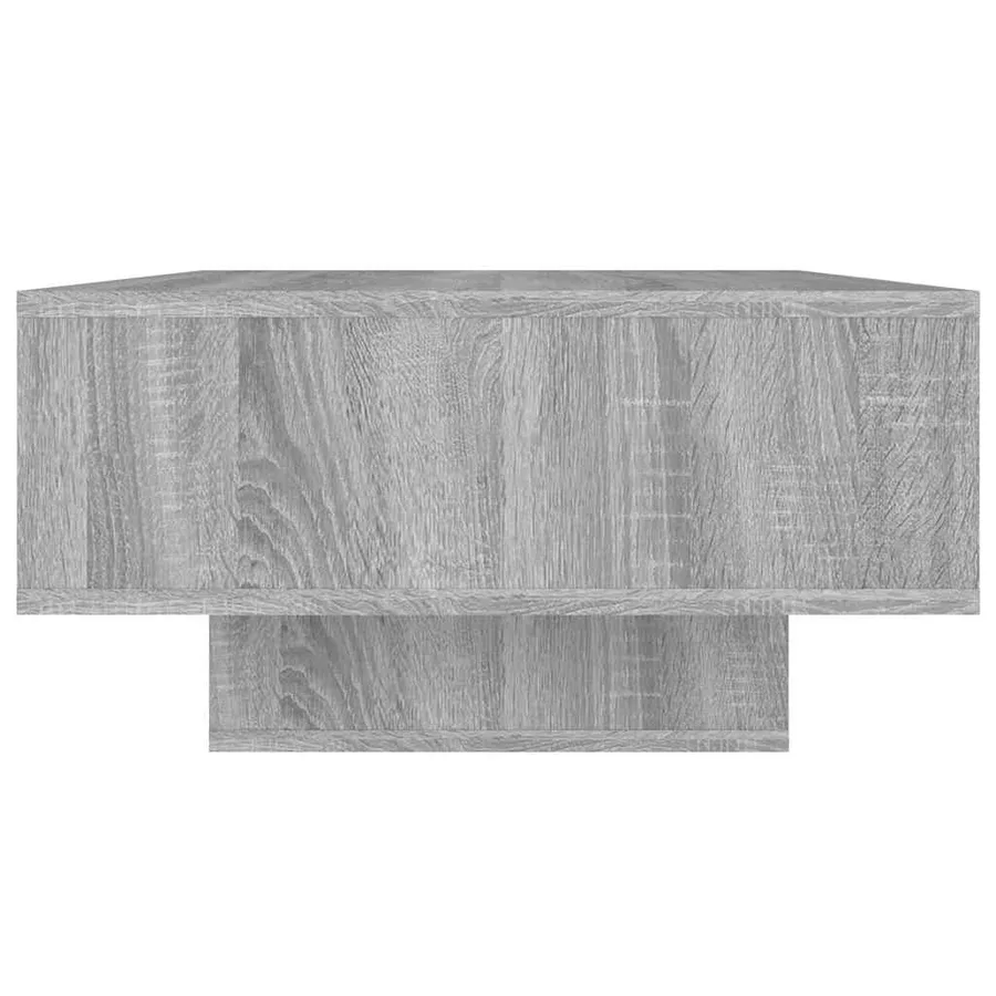 Table basse Sonoma gris 105x55x32 cm Bois d'ingénierie - 5