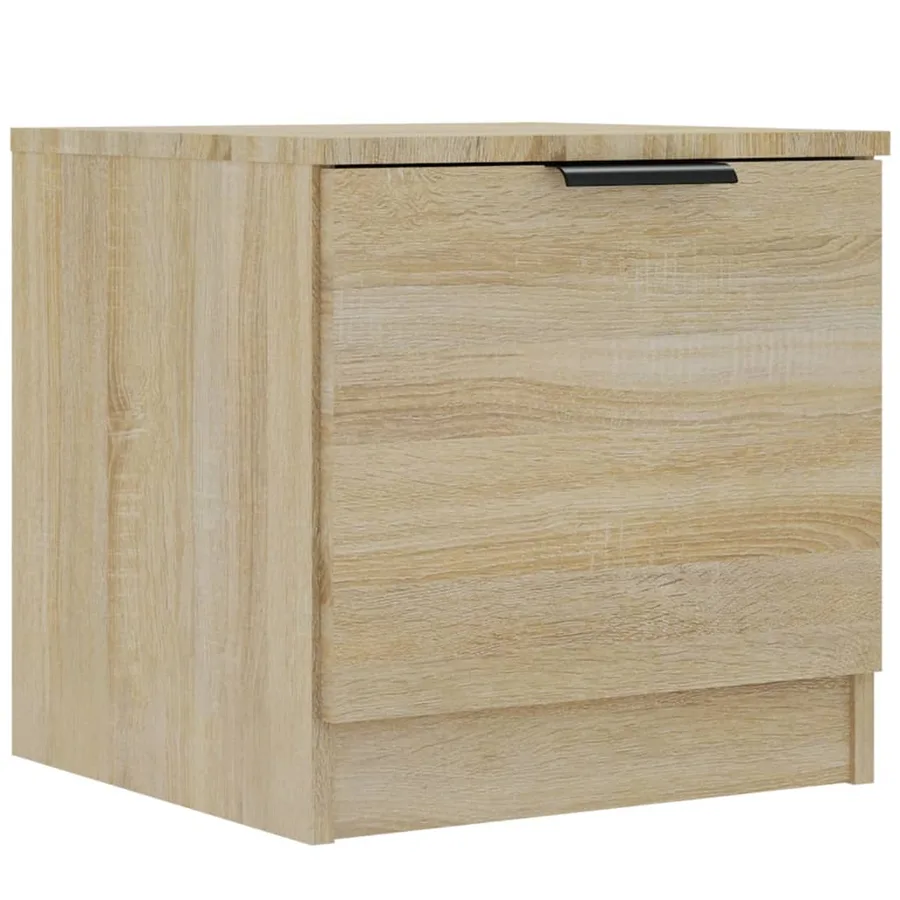 Tables de chevet 2 pcs Chêne sonoma 40x39x40 cm - 5