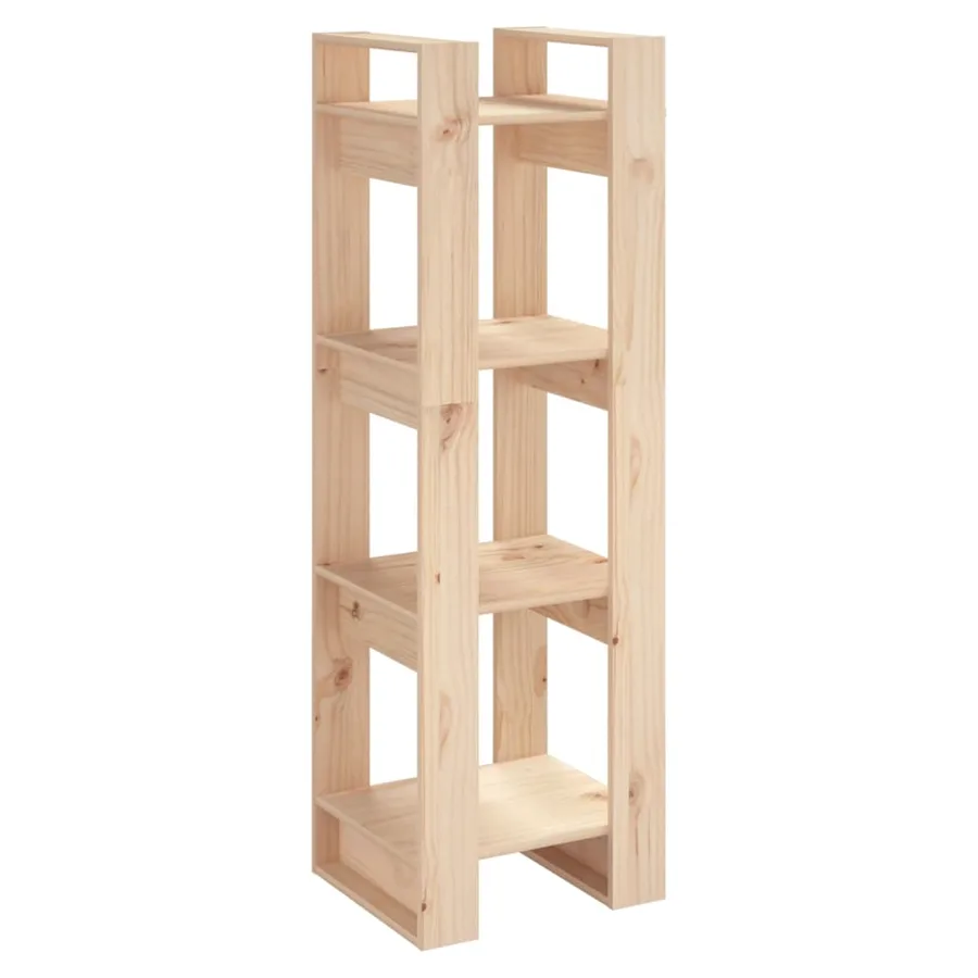 Bibliothèque/Séparateur de pièce 41x35x125 cm pin massif - 2