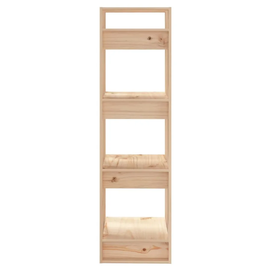 Bibliothèque/Séparateur de pièce 41x35x125 cm pin massif - 4