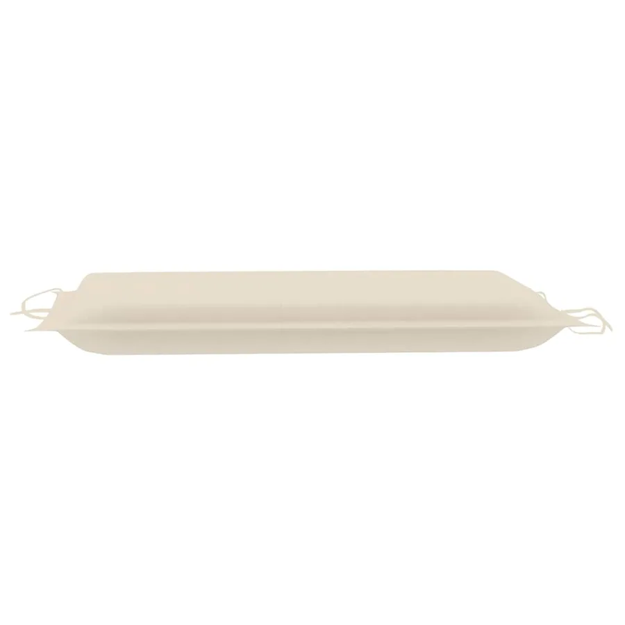 Chaise longue avec coussin Gris Bois d'acacia solide - 13