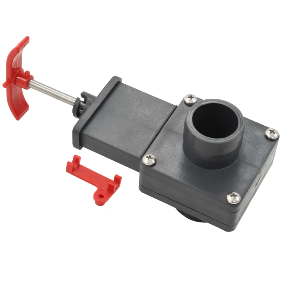 Vanne de portail de piscine 2 pcs 1,5" - 4