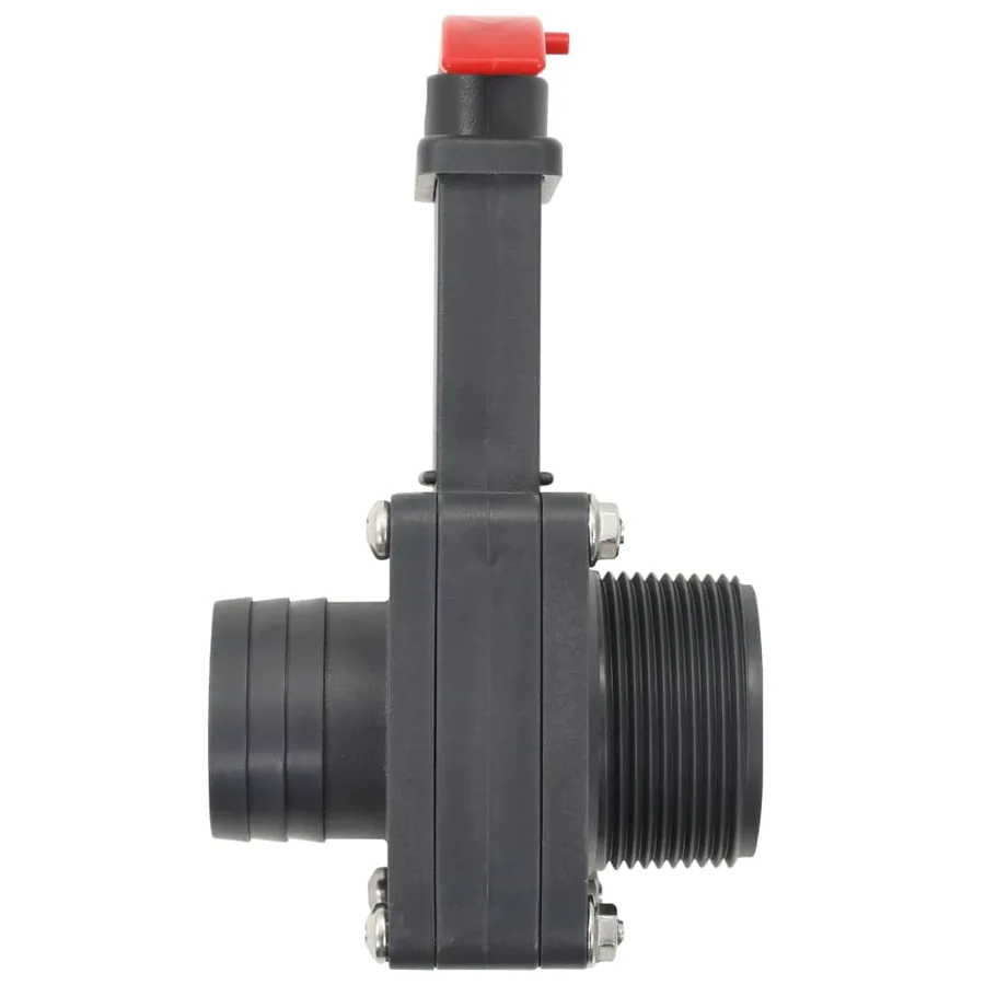 Vanne de portail de piscine 2 pcs 1,5" - 6