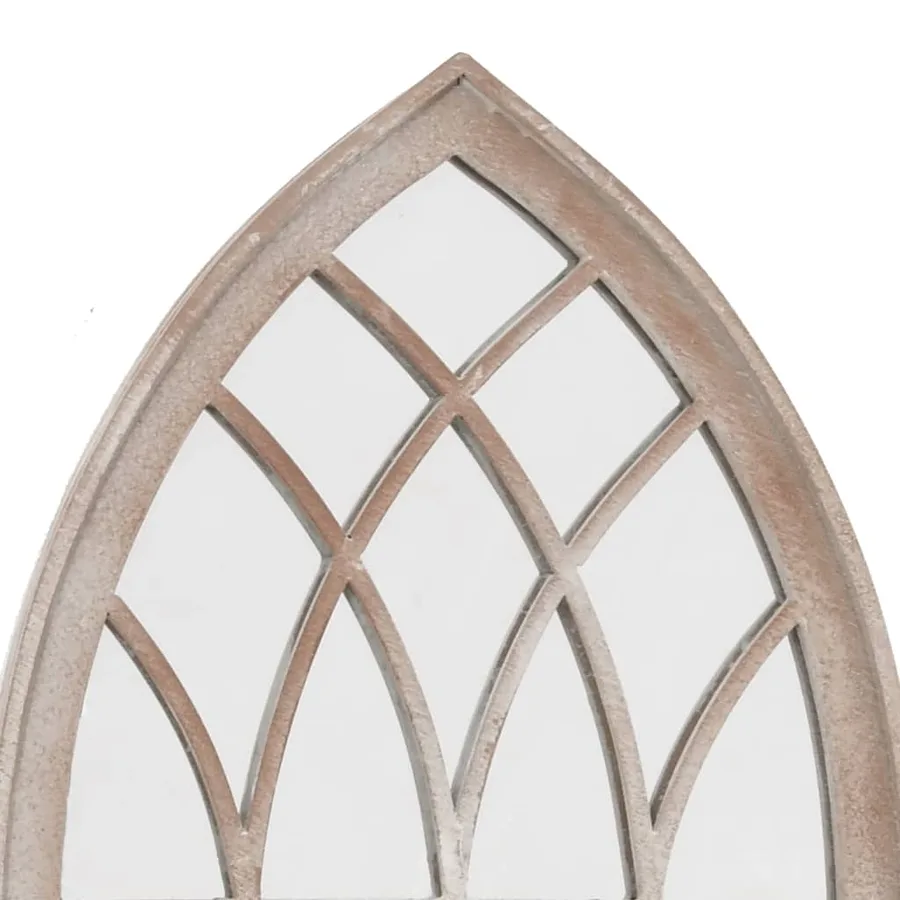 Miroir de jardin Sable 70x30 cm Fer pour utilisation extérieure - 5