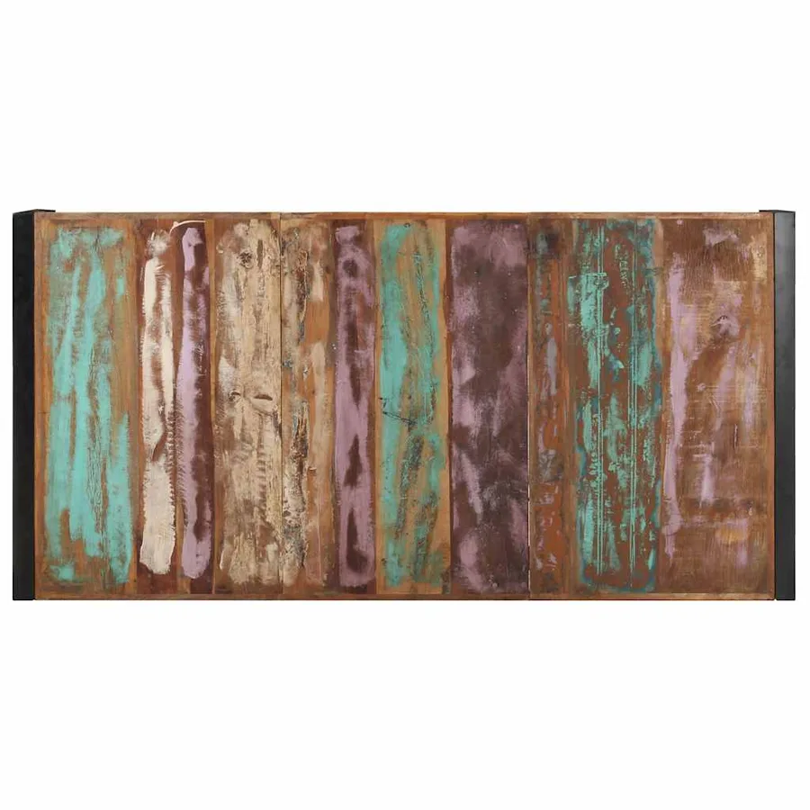 Table basse 180x90x40 cm Bois de récupération massif - 3