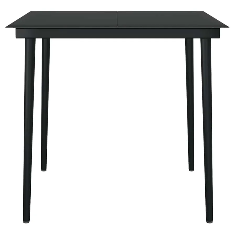 Ensemble à manger de jardin 3 pcs Gris - 6