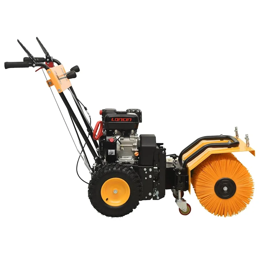 Jeu de souffleuse à neige et balayeuse à essence 4 en 1 6,5 CH - 5