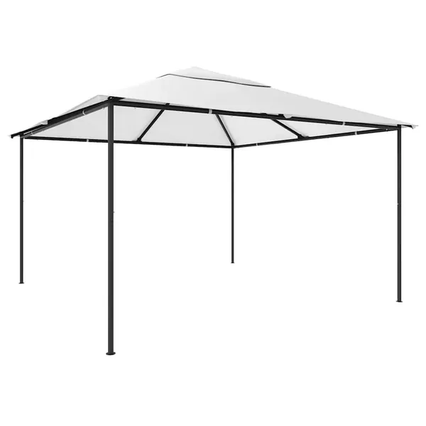 Tonnelle 4x4x3 m Blanc 180 g/m²