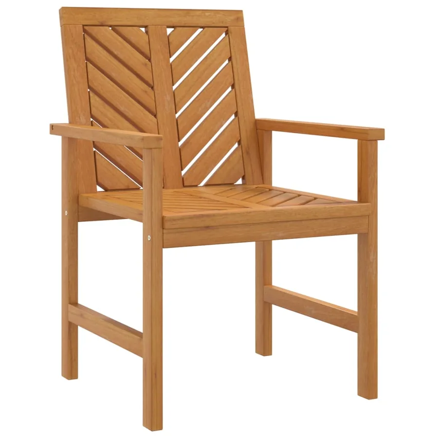 Ensemble de salon de jardin 3 pcs bois d'acacia solide - 3