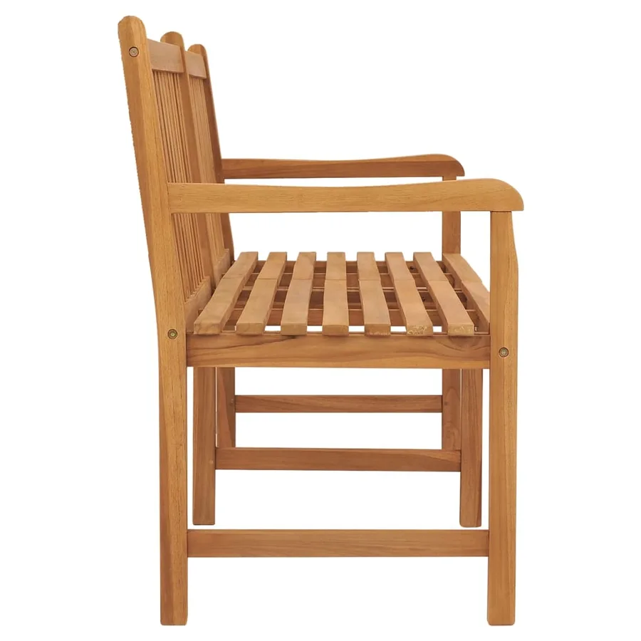 Banc de jardin 180 cm bois de teck solide - 4