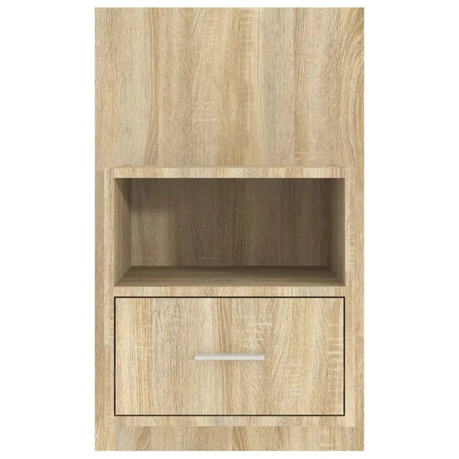 Tables de chevet murales 2 pcs Chêne sonoma - 6