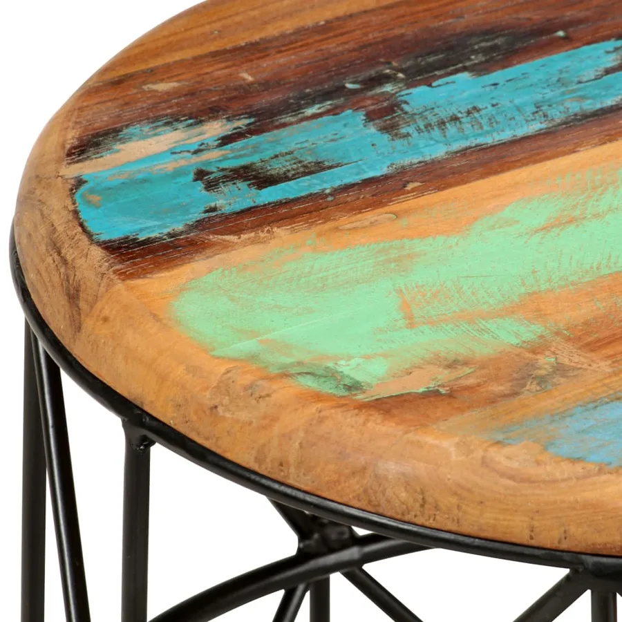 Tables basses 2 pcs Bois de récupération massif - 5