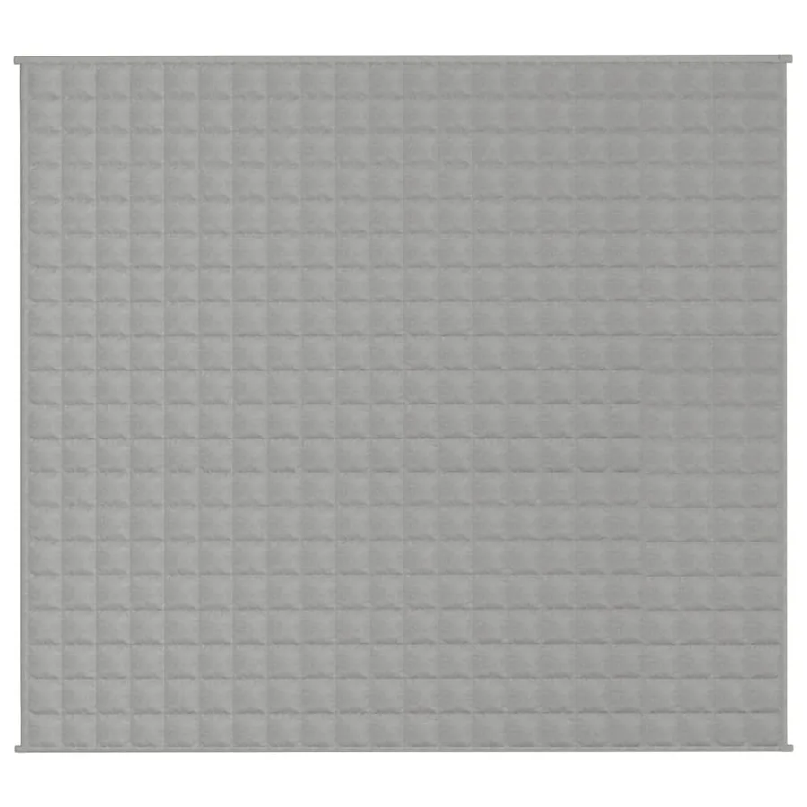 Couverture lestée Gris 200x230 cm 9 kg Tissu - 3