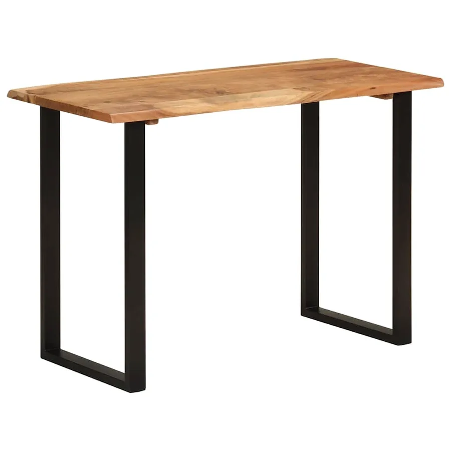 Table à dîner 110x50x76 cm Bois d'acacia solide - 2