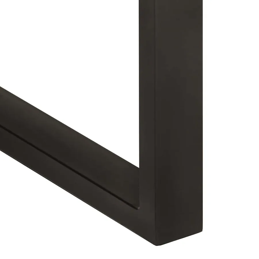 Table à dîner 110x50x76 cm Bois d'acacia solide - 9
