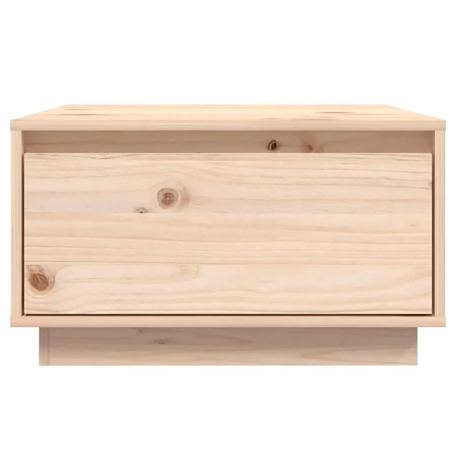 Table basse 55x56x32 cm Bois massif de pin - 5