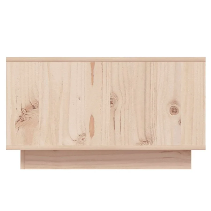 Table basse 55x56x32 cm Bois massif de pin - 7
