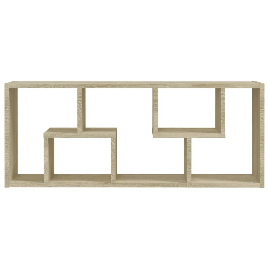 Étagère murale Chêne sonoma 36x16x90 cm Bois d'ingénierie - 6