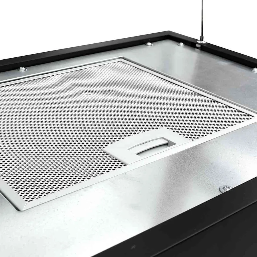 Hotte suspendue à LCD tactile 55 cm Acier enduit de poudre - 6