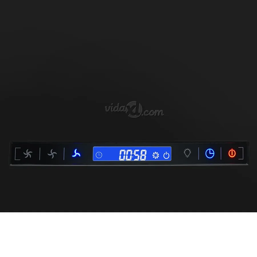 Hotte suspendue à LCD tactile 55 cm Acier enduit de poudre - 7