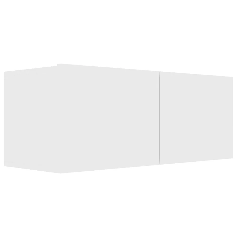 Ensemble de meubles TV 6 pcs Blanc Bois d'ingénierie - 3