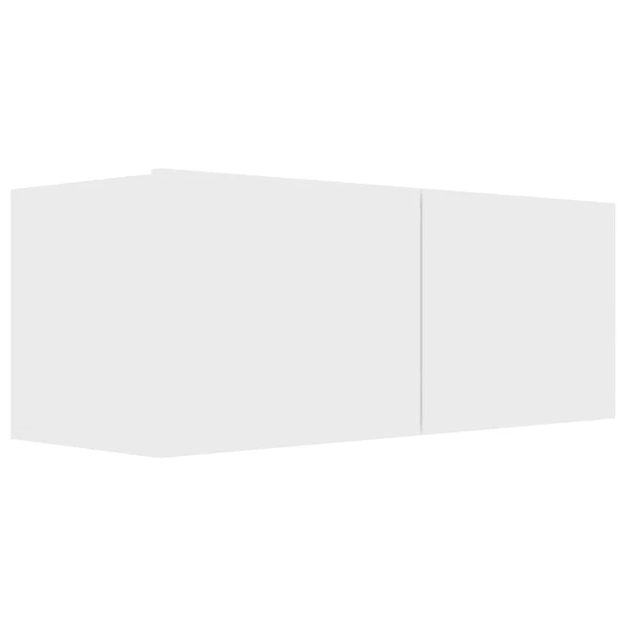 Ensemble de meubles TV 7 pcs Blanc Bois d'ingénierie - 5