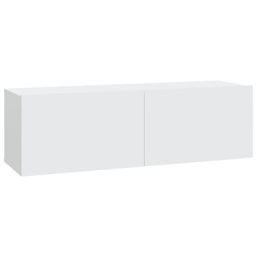 Ensemble de meubles TV 8 pcs Blanc Bois d'ingénierie - 7