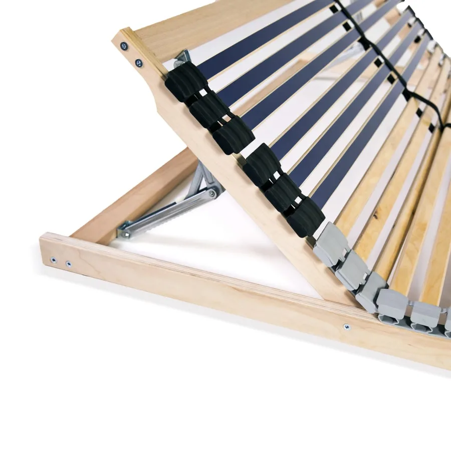 Sommier à lattes sans matelas avec 42 lattes 7 zones 100x200 cm - 7