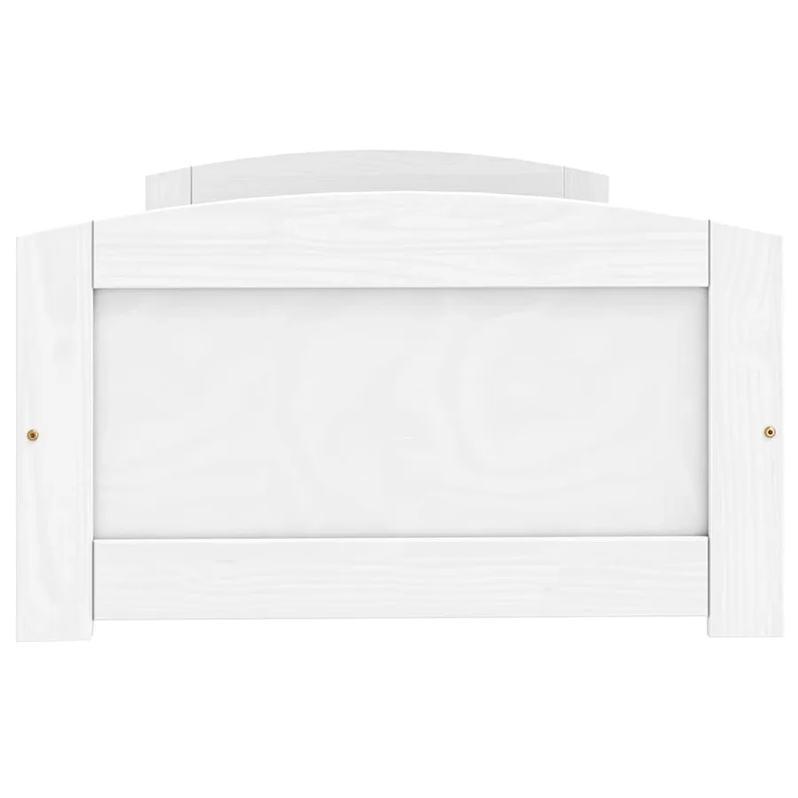 Lit de jour avec 2 tiroirs blanc 90x200 cm pin massif IRUN - 6