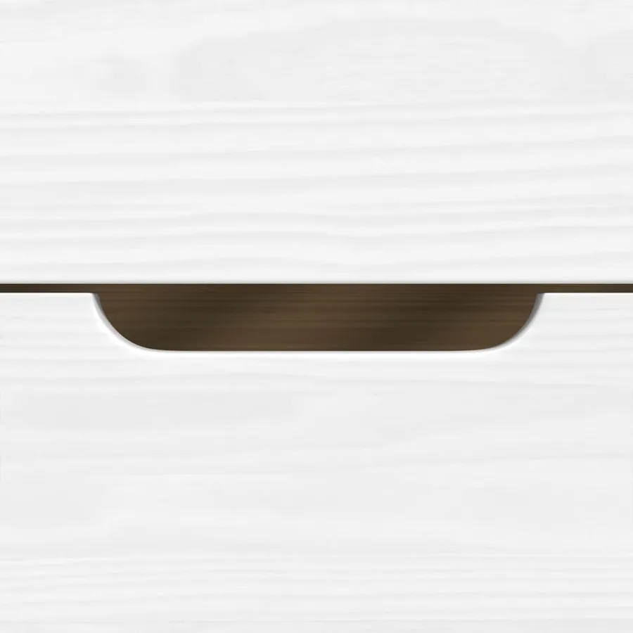 Lit de jour avec 2 tiroirs blanc 90x200 cm pin massif IRUN - 7