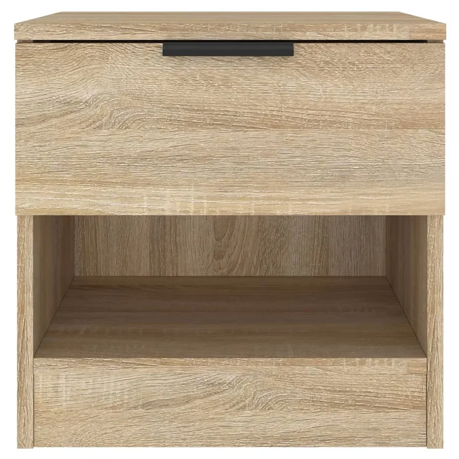 Tables de chevet 2 pcs Chêne Sonoma Bois d'ingénierie - 4
