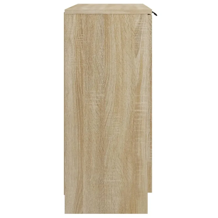Buffet Chêne sonoma 60x30x70 cm Bois d'ingénierie - 4
