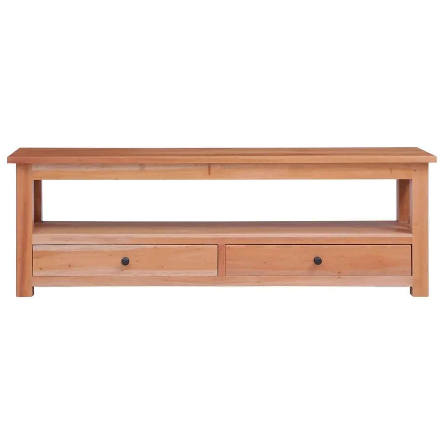 Meuble TV 120x30x40 cm Bois d'acajou massif - 3