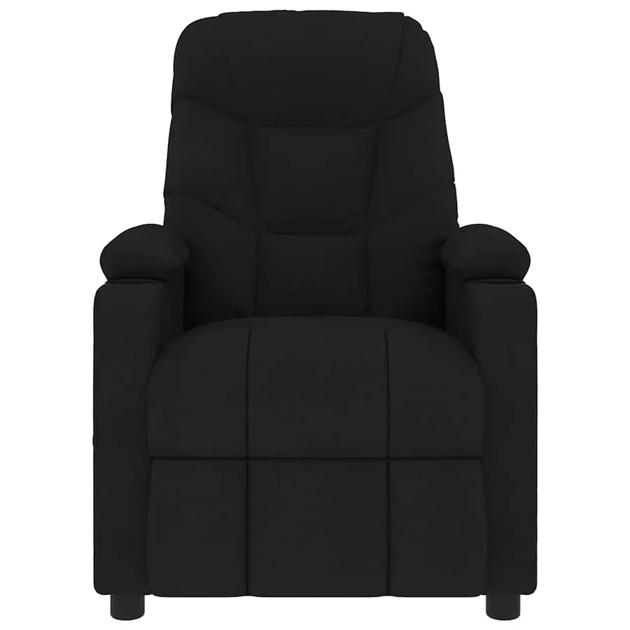 Fauteuil de massage Noir Tissu - 3